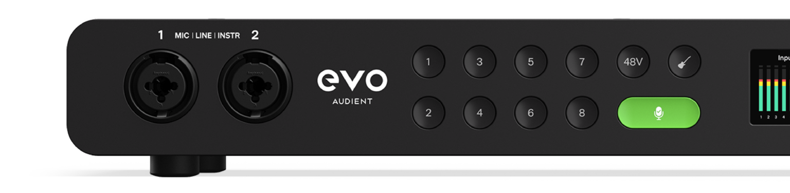 AUDIENT | evo SP8 | 8ch マイクプリアンプ with ADAT | 製品情報