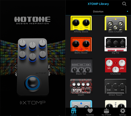xtomp iOSアプリ