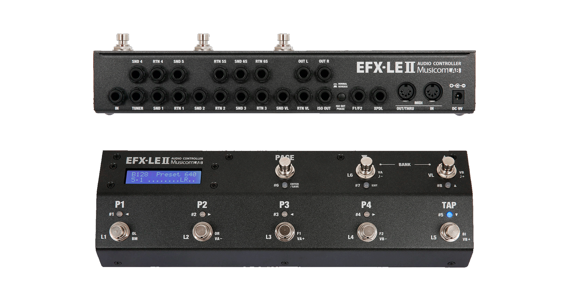 MusicomLAB | EFX-LEⅡ | MIDI ループ・スイッチャー | 製品情報