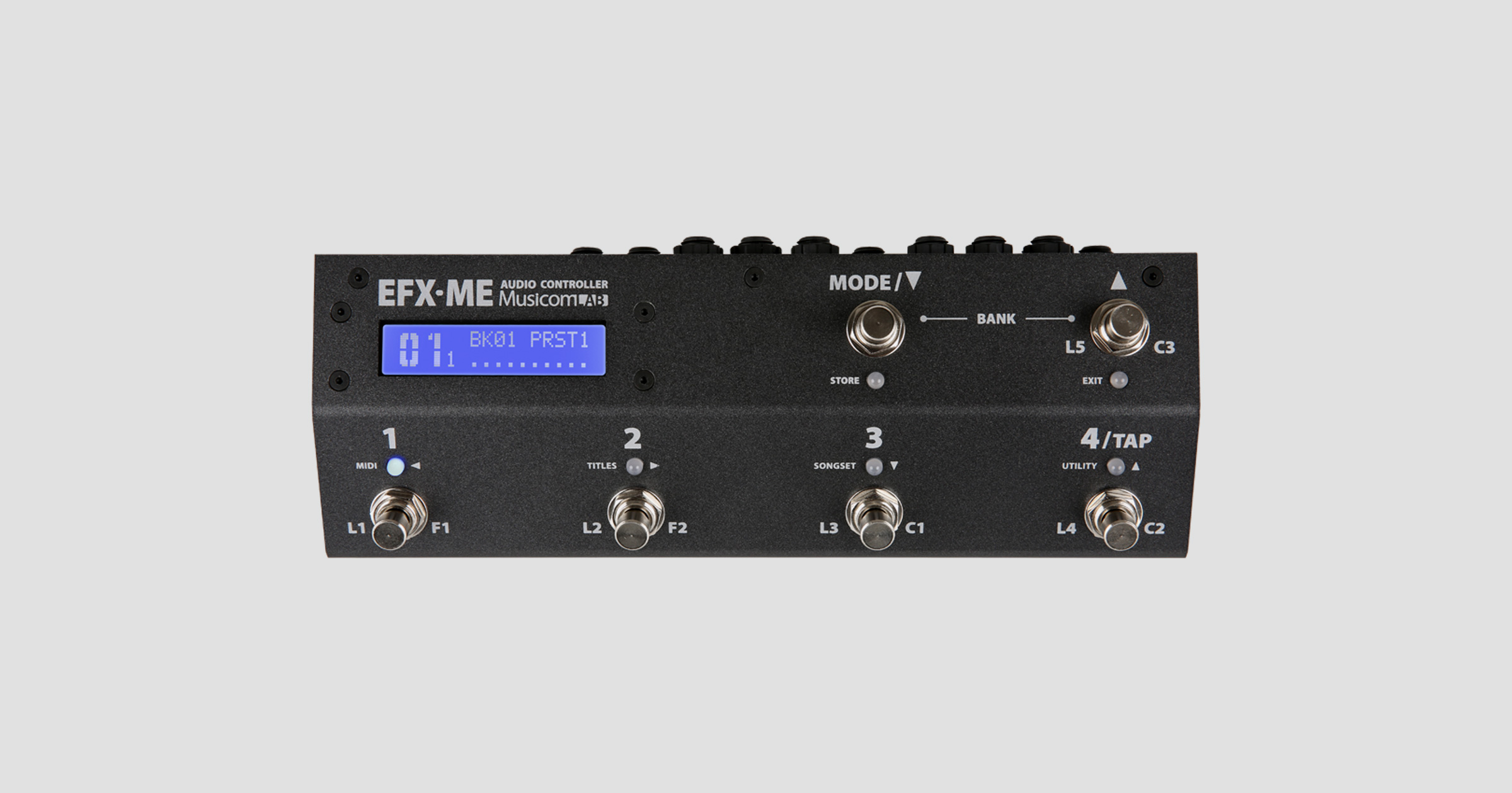 MusicomLAB | EFX-ME | MIDI ループ・スイッチャー | 製品情報